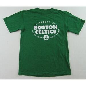 Property Of Boston Celtics Atlantic Division Eastern Conference T Shirt  M